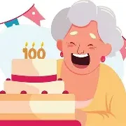 100 year old woman
