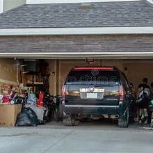 open garage door